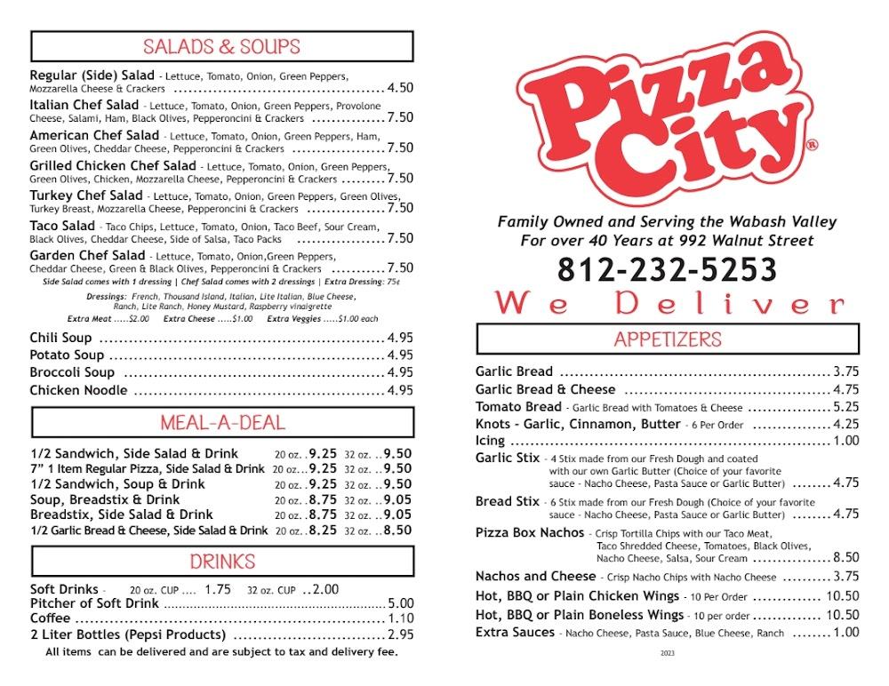 Pizza City Garlic Bread & Cheese